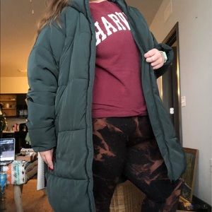 Emerald Green Winter Jacket